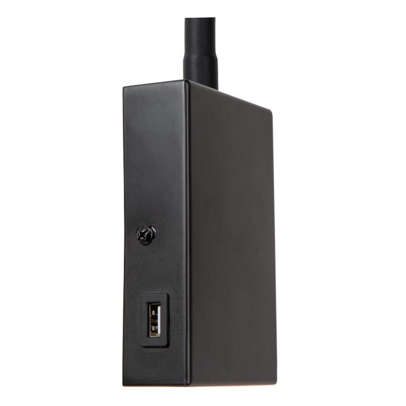 Lucide ALEC - Nástenné bodové svietidlo / Nástenné svietidlo - LED - G9 - 1x3W 2700K - Vrátane výmenných tienidiel - Čierna